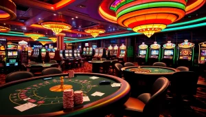 Experience the thrilling VMAX Game at our casino tables filled with action and excitement.