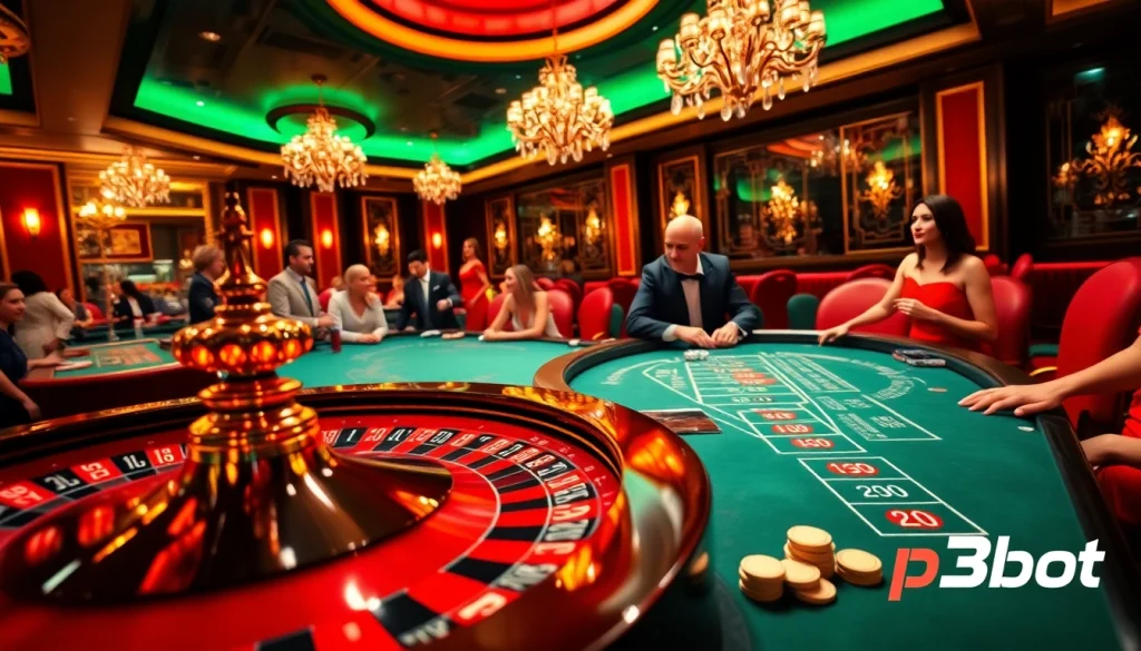 P3Bet offers an exciting casino experience with poker tables and roulette wheels, perfect for high-stakes enthusiasts.
