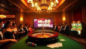 Experience thrilling roulette action at mm88pro.cn.com with vibrant chips and eager players surrounding the table.