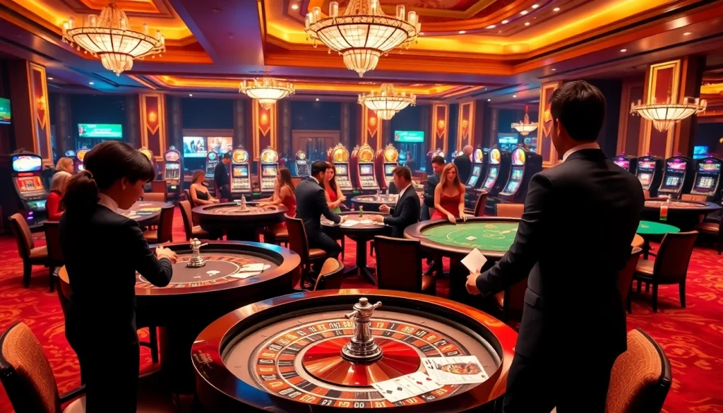 Experience dynamic casino excitement at https://nhacaita88.contact/, featuring roulette and poker action.
